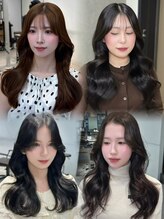【小顔見えな*くびれレイヤー*スタイル】韓国風もワンホンもフィットしてナチュラルなのに盛れる＊°.