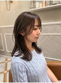 ▲ 韓国レイヤー×柔らかミディアムローレイヤーがトレンド97