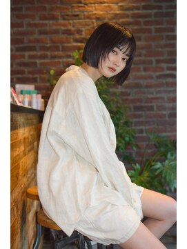 スーリール 博多店(Sourire) レイヤーボブ