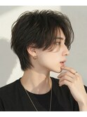 ニュアンスフェザー韓国センターパートシースルー