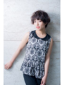 ロエナ(ROENA) クラシカルデジタルパーマバレイヤージュロブ