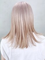 アルバム 銀座(ALBUM GINZA) ホワイトブロンド_セシルカットココアブラウン_ba301892