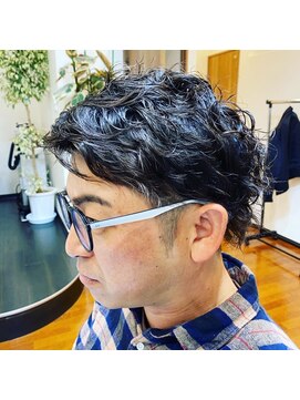 バーバーアンドスパ セブン(SEVEN) スパイラルパーマ