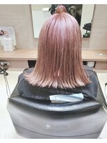 シェル 国分寺(shell)&nbsp;ペールピンク☆外はねボブ