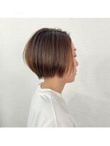 クラン ヘアーアンドスタジオ(CLAN hair & studio)&nbsp;お手入れ簡単！ショートボブ