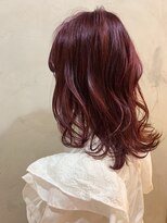 アールヘア(ar hair)&nbsp;ダブルカラー◯チェリーピンク