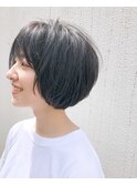 【SHARON原宿】ショートスタイル×ダークブラウン