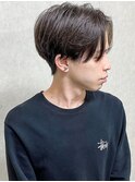 黒髪マッシュナチュラルパーマこなれ感スリークショート