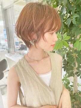 ハピネス 王寺店(Happiness) 大人可愛い 30代40代 ひし形シルエットショート 奈良