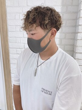 モリオフロムロンドン 松戸店(Morio from London) 【松戸 岩口】ツイスパメッシュ刈り上げマッシュショート