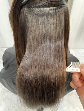 エスカーラ 表参道(THE ESCALA) @aidaman321/セクションカラー/ペールベージュ/外ハネボブ/