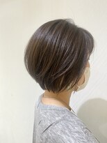 アッシュ 町田駅前通り店(Ash) 【ash町田駅前通り店 木口優子】ラウンドショートボブ