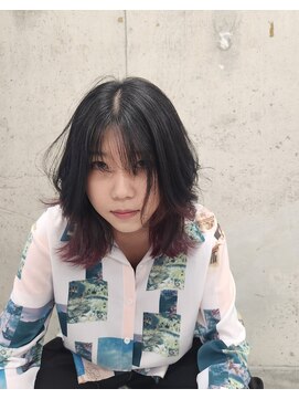 ヘアデザイン エソラ(hair design esora) layer × point color