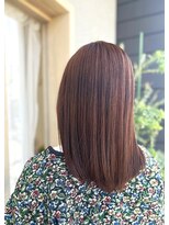 チェシャ(chesha)&nbsp;【髪質改善カラー】オレンジベージュ
