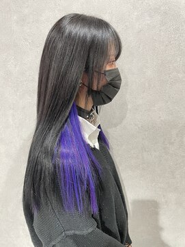 イト(ito) 人毛編み込みエクステ50本インナーカラー風~糸ito~HIRO