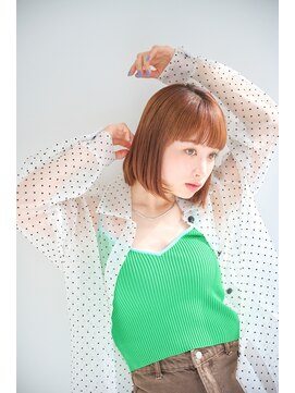 リトル 熊本(little) 相性抜群ワイドバングとスリークボブ