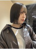 ミニボブ/切りっぱなし/ボブ/レイヤーカット