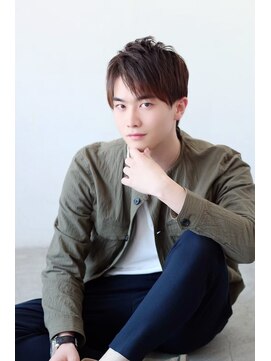 ソイクフ(SOY KUFU) MEN’S HAIR マッシュパーマアッシュブラックカルマパーマ