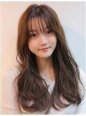 《Agu hair》ショコラゆるウェーブ×numberA.ヘアバター