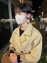 カフ(CAF)&nbsp;CAF松本/ショートヘア/ダークトーンカラー/大阪/心斎橋