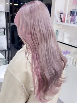 ベレーザ 渋谷(BELEZA) 7385ニュアンスカラーハイトーンバレイヤージュインナーカラー