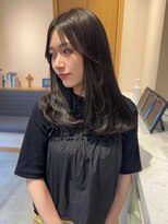 スムーク(smuk)&nbsp;【smuk/岩澤美紅】ワンカール/オリーブグレー/レイヤーカット