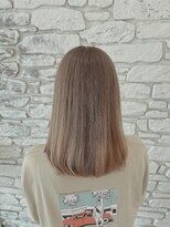 ヘアー ルセロ アット プリム(hair lucero @ prim) ブリーチ必須!ホワイトミルクティー