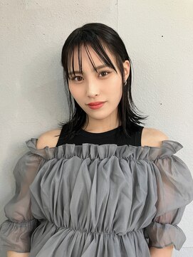 ステップボーンカット トーキョー(STEP BONE CUT TOKYO) 【ステップボーンカット】伸ばしかけ切りっぱなしボブ