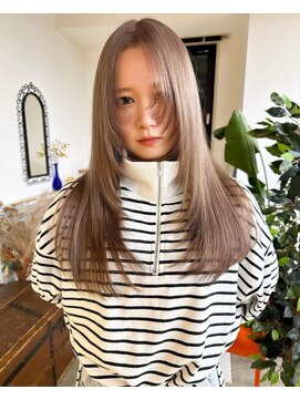 エリオ クペウ(aillo. cope'u) ミルクティーベージュ