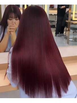 ミユーズ 表参道(Miyu's) 低ダメージ縮毛矯正＋ケアカラー