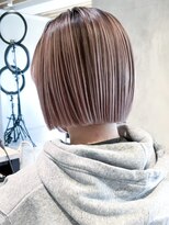似合わせカットマロンベージュメルティカラー_ba378961
