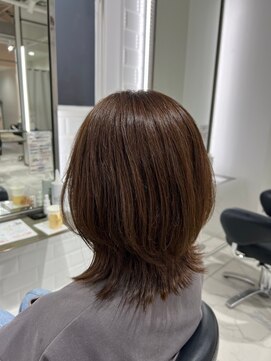 ヴァンカウンシル 一宮店(VAN COUNCIL) くびレイヤーでこなれ感 美肌診断カラー/ブラウン/冬カラー