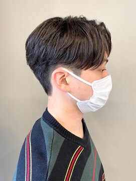 エルマーク 京都河原町(L-MARK) センターパートニュアンスパーマ韓国カルマパーマコンマヘア