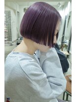 ウォーター 表参道(WATER) 【WATER】ミニボブ ラベンダー ショート/表参道.南青山