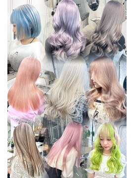 リル ラウム 原宿(LiL Raum) MOMOが作るハイトーンカラー♪/原宿/ブリーチ/ダブルカラー