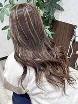 ベルヘアーデザイン 堺東(Belle hair Design)&nbsp;コントラストハイライト/外国人風/レイヤーカット/堺東