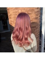 クラン ヘアーアンドスタジオ(CLAN hair & studio)&nbsp;ピンクカラー