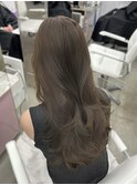 オリーブベージュ くすみブラウン♪ 韓国ヘア