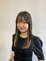 ユーアールアルシュ(UR Arche) ラウンドロングホワイトベージュカラー