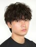 【毎日が楽◎】メンズカット+シャドウパーマ￥12100→￥8800［メンズサロン］