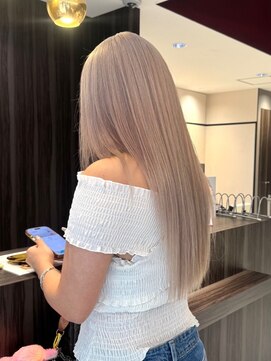 アース 高円寺店(HAIR & MAKE EARTH) くすみベージュ^ ^