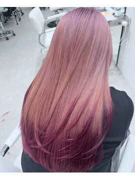 イリ(iLi) 【iLi×MIRAI】ピンクベージュ/ピンクバイオレット/エンドカラー