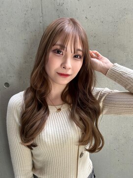 ブルーメ(Blume...) ワンブリーチ/ヘーゼルベージュ/韓国風ヘア