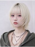 韓国ヘア/海外風レイヤー/レイヤーカット/ミディアム/髪質改善