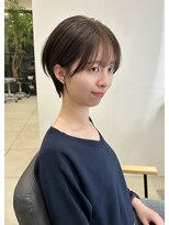 リラ(Lila)&nbsp;20代30代40代50代/マッシュショート／耳掛け／丸み