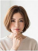 軽やかローレイヤー川越/ショート/ボブ/白髪ぼかし/白髪染め