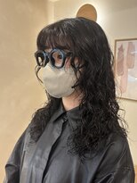 ラヴィズム 名駅店(LUVISM)&nbsp;ミディアム/ボブ/パーマ/レイヤー/顔周りレイヤー/艶カラー