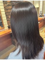 ヘアメイク フレンシア(hair make flencia)&nbsp;究極のツヤ髪！シルキーグレージュ【066スタイル】