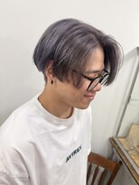 ピース ヘアーワーク(PEACE HAIR WORK) シルバーパープル