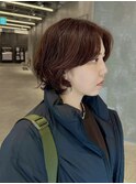 ショートボブパーマ時短セット再現性◎ニュアンスパーマ原宿